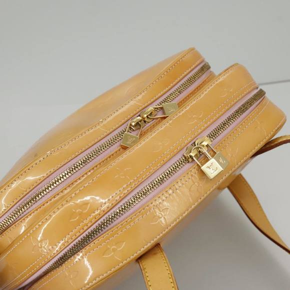 LOUIS VUITTON Monogram Vernis Marley Backpack Marshmallow Pink M91039 Auth 98067 - Picture 6 of 16